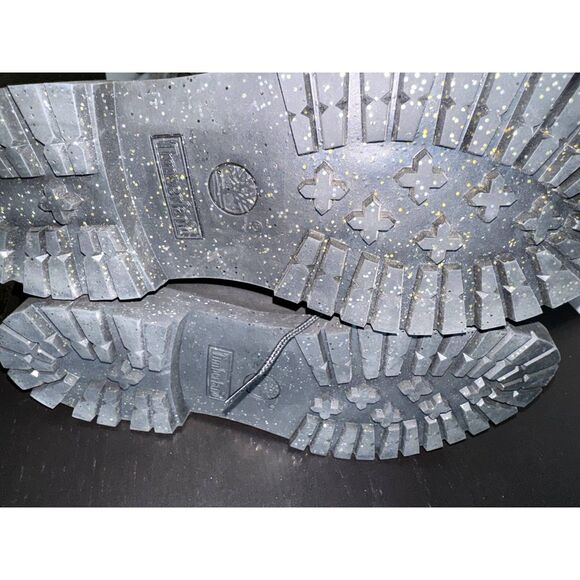 TIMBERLAND WOMEN'S HERITAGE 6'' INCH WATERPROOF BOOT BLACK NUBUCK W GOLD A5RRM - Picture 5 of 8